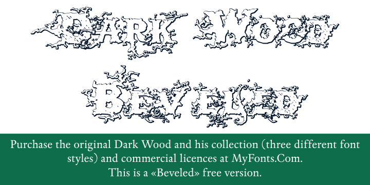 Dark Wood Beveled